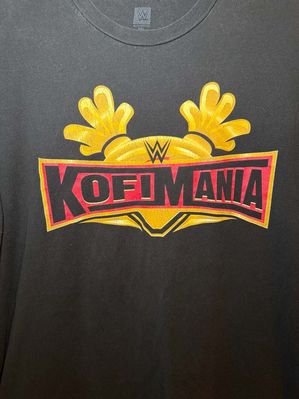 WWE Kofi Kingston Kofimania The New Day Graphic T-Shirt Men's Size XXL Black